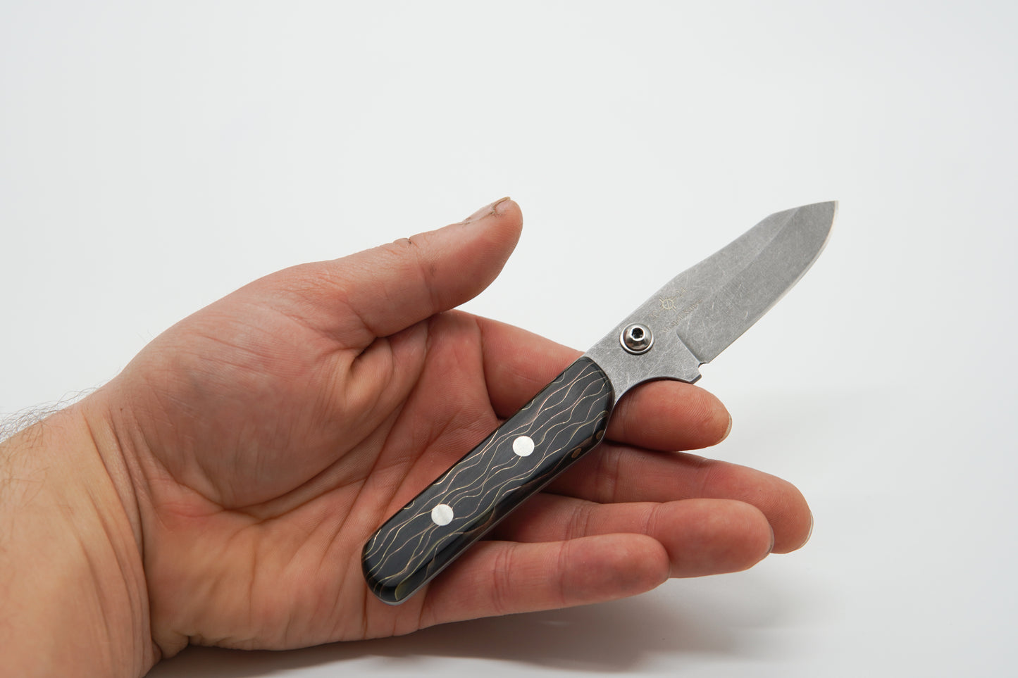 944 Neck Knife v.2 Custom Rafir scales