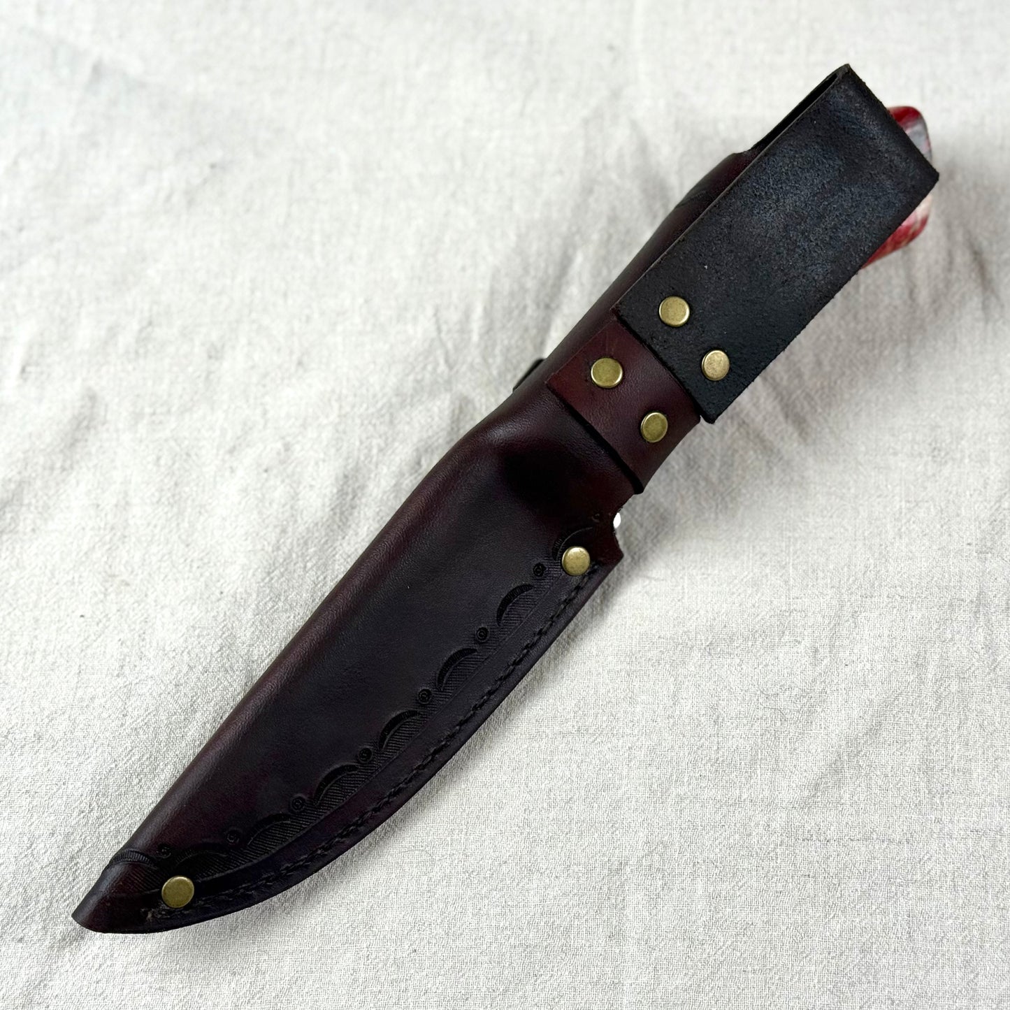 Belt Knife - hand finished