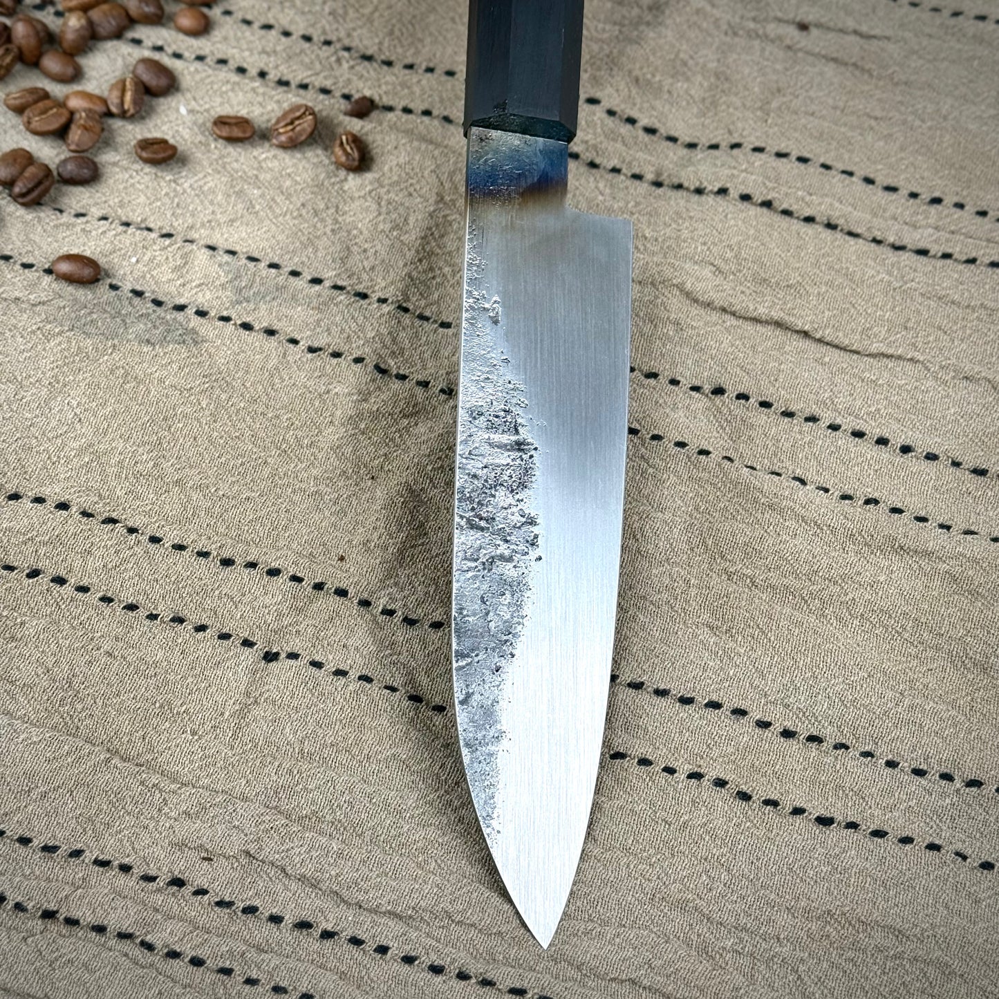 Hand forged kitchen knife