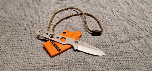 944.v2 Custom orange kydex slire