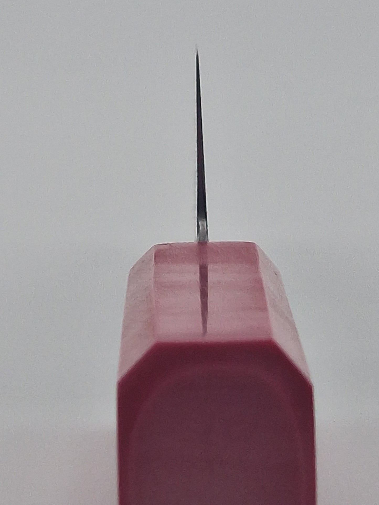 180mm kokkekniv - custom - pink - engraving