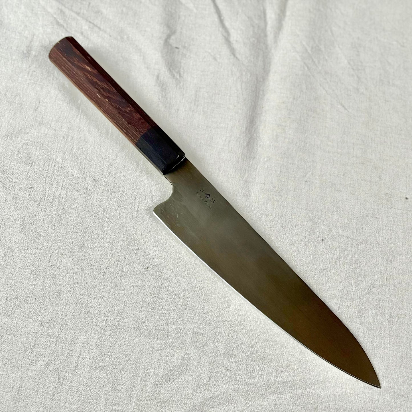 210 mm Gyuto in carbon steel
