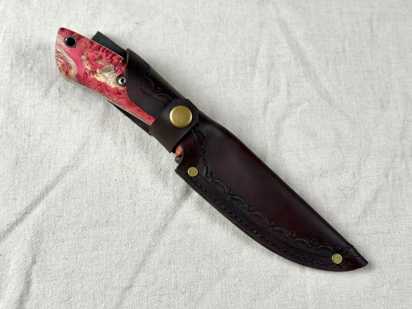Belt Knife - hand finished