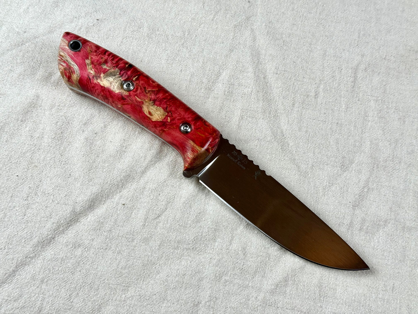 Belt Knife - hand finished
