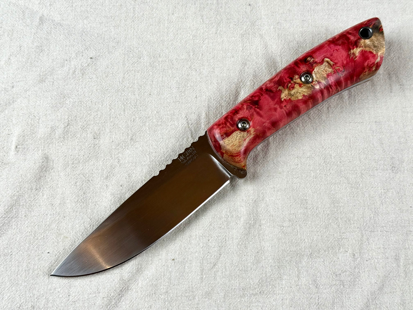 Belt Knife - hand finished