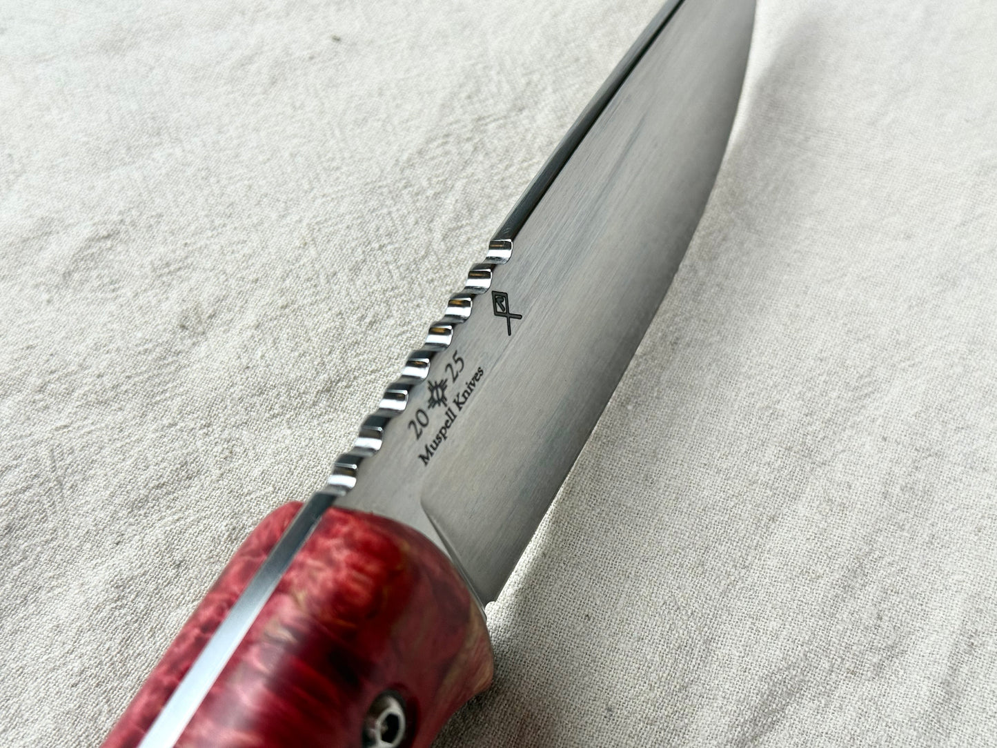 Belt Knife - hand finished