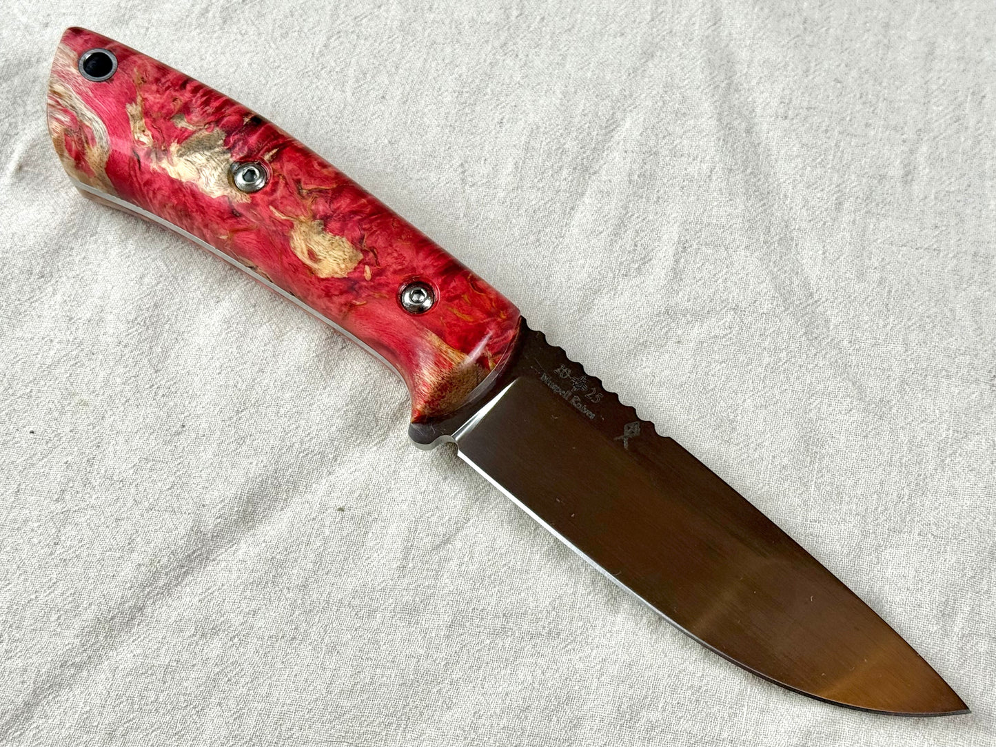 Belt Knife - hand finished