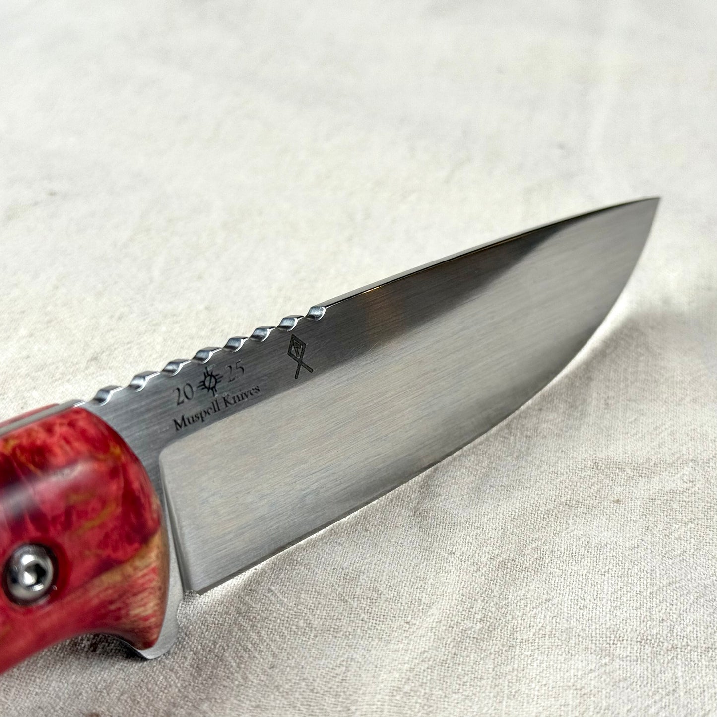 Belt Knife - hand finished