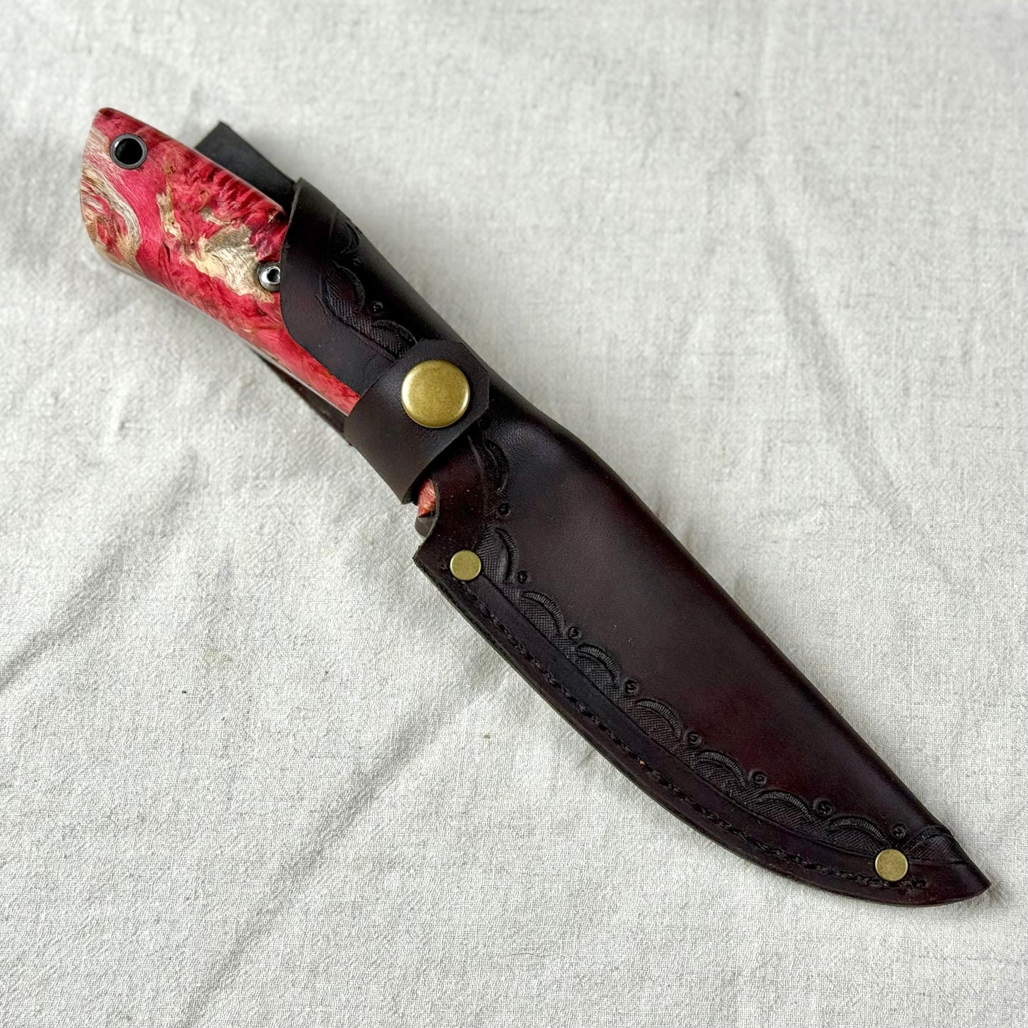 Belt Knife - hand finished