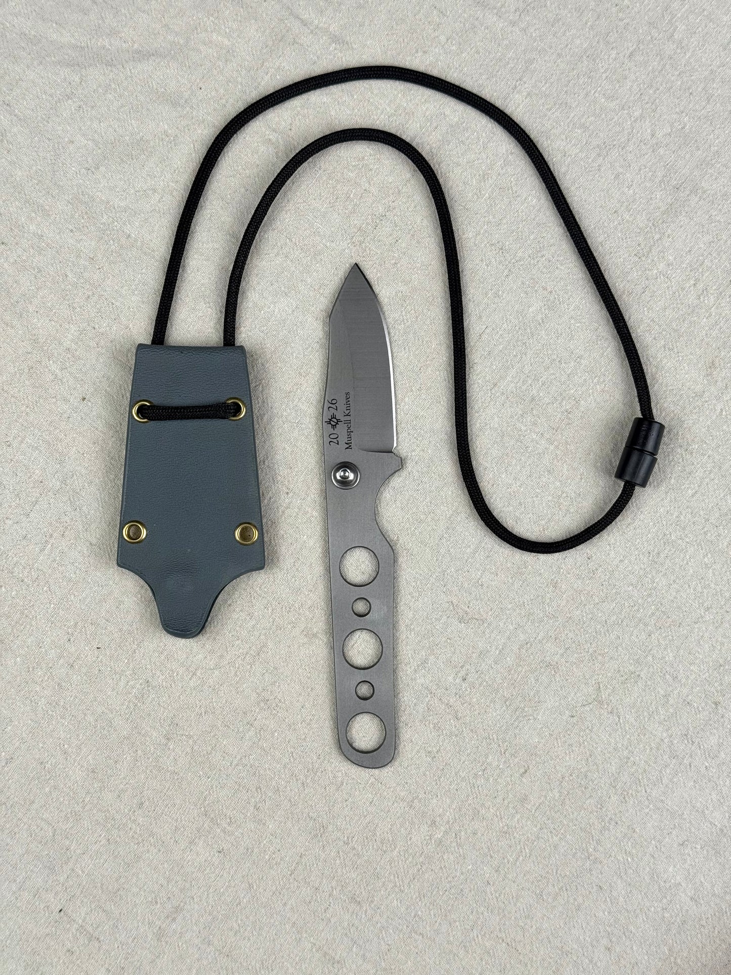 944 mk 2 neck knife with first gen slim sheath
